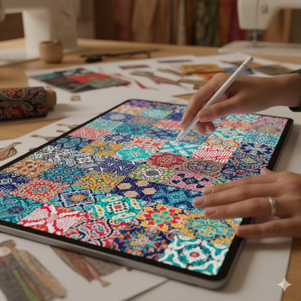 Fenomena Generative AI untuk Desain Tekstil Asia: Mempercepat Industri Fashion Cepat.