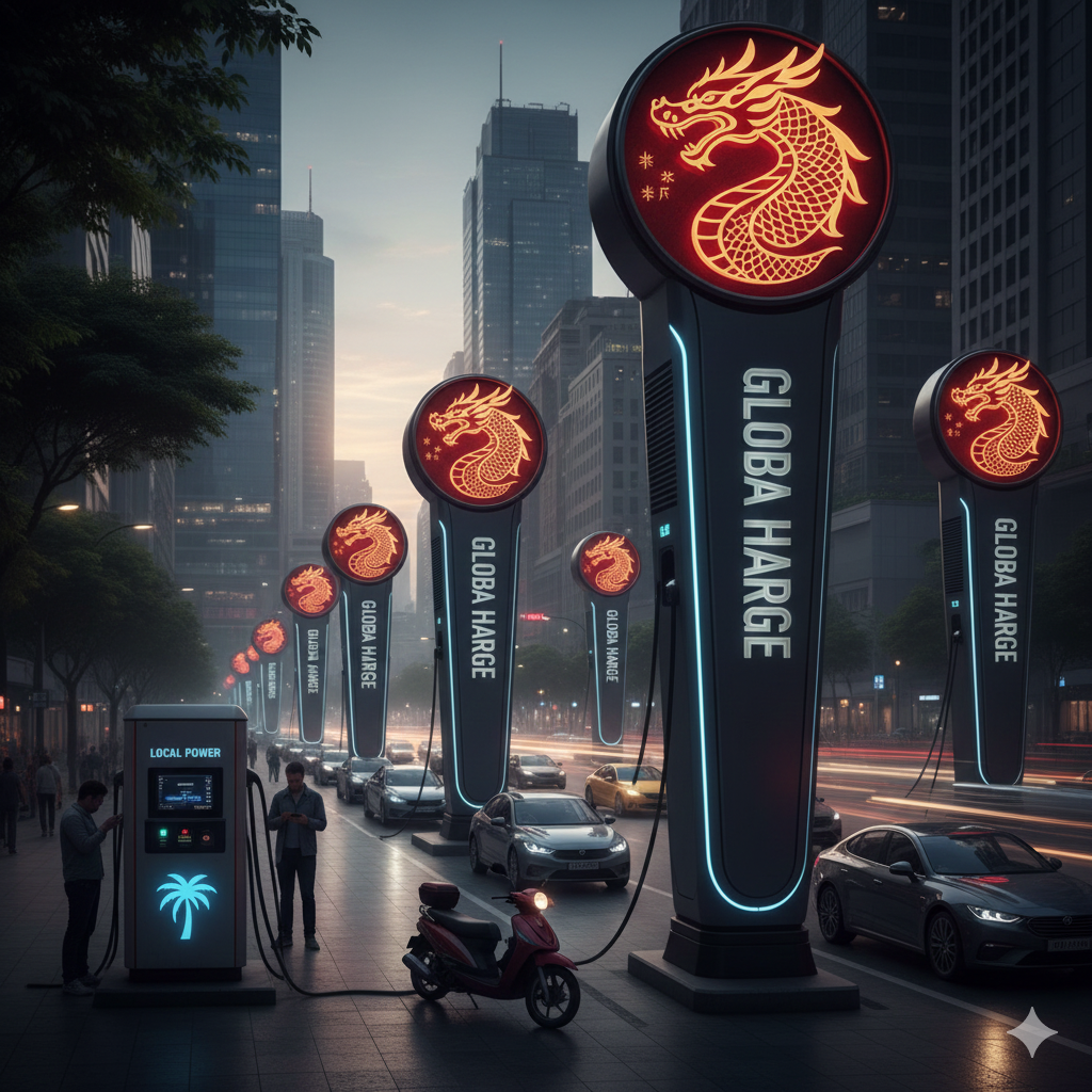 Ancaman Monopoli Pengisian Daya EV Tiongkok: Bagaimana Asia Tenggara Merespons.